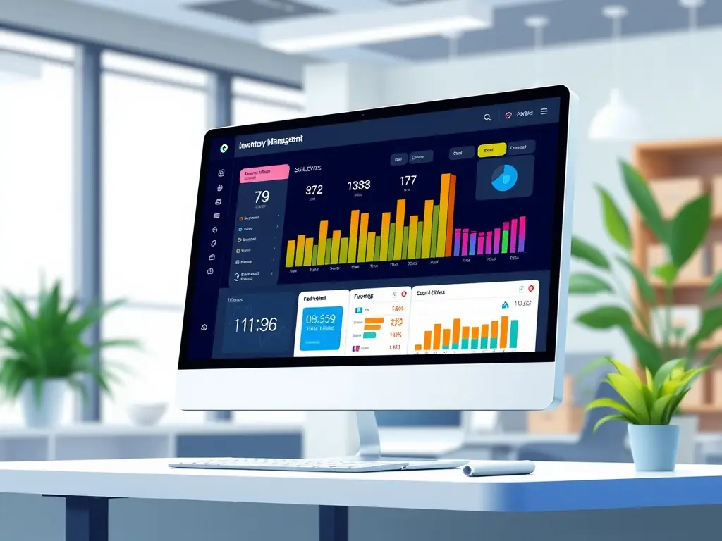 Screenshot of StoreWise's inventory management software interface showing real-time stock levels.